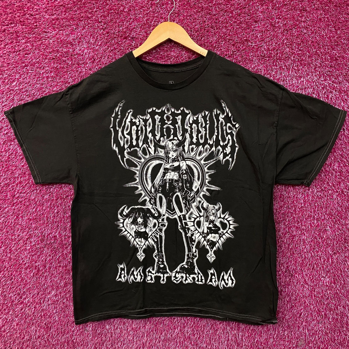 Void Dolls Metal Anime Girl Amsterdam Graphic T-Shirt Large