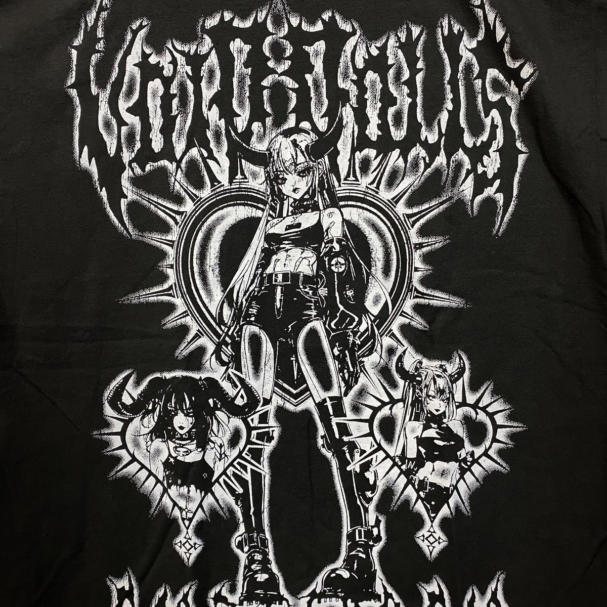 Void Dolls Metal Anime Girl Amsterdam Graphic T-Shirt Large