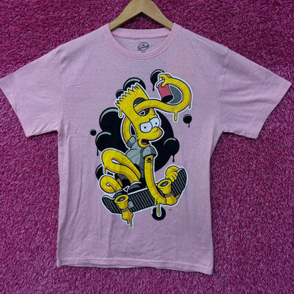 The Simpson bart gravity skating Tshirt size medium