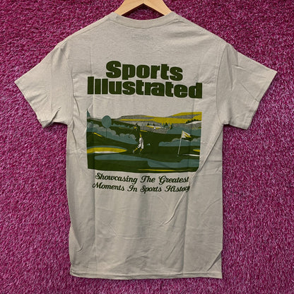 Sports Illustrated Vintage Style Golf Graphic T-Shirt Small