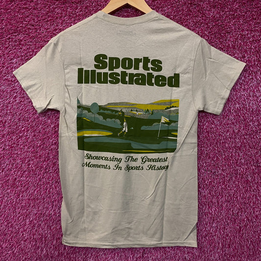 Sports Illustrated Vintage Style Golf Graphic T-Shirt Small