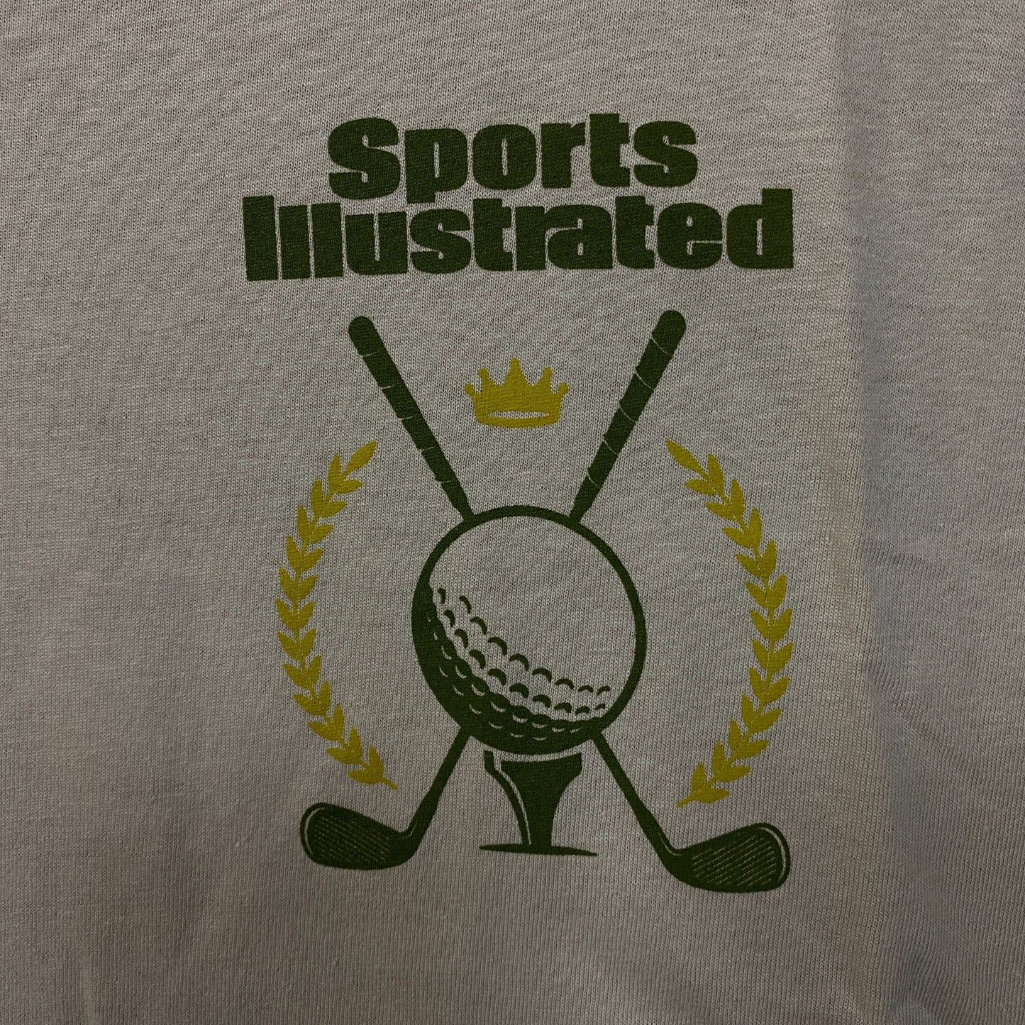 Sports Illustrated Vintage Style Golf Graphic T-Shirt Small