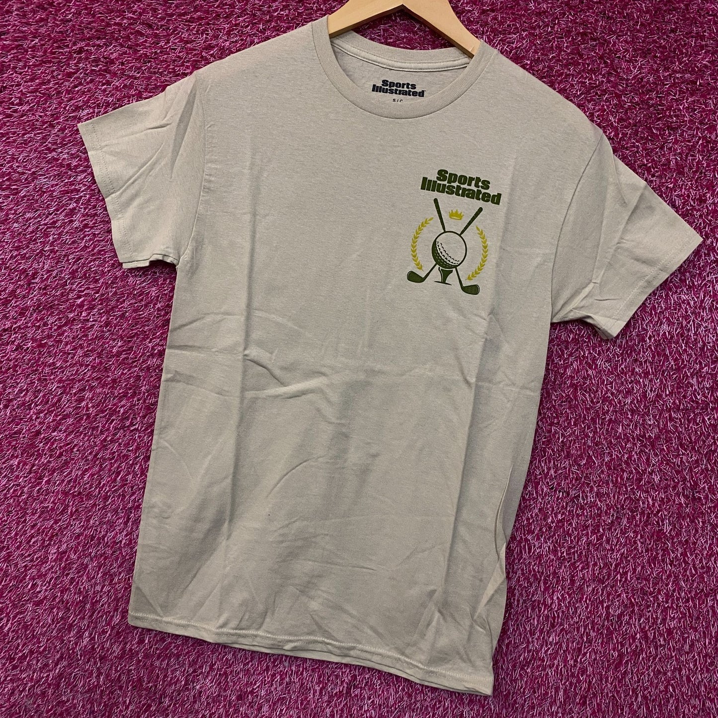 Sports Illustrated Vintage Style Golf Graphic T-Shirt Small