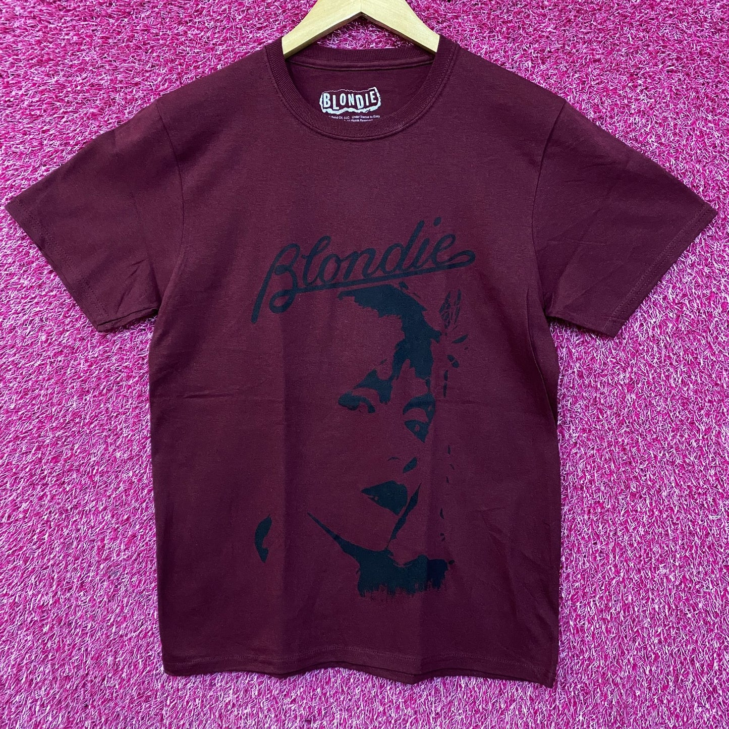 Blondie Burgundy Punk Rock Tshirt size 1X