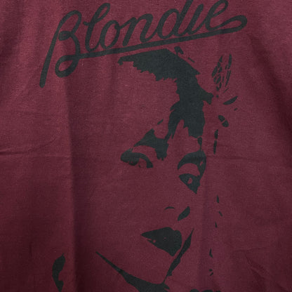 Blondie Burgundy Punk Rock Tshirt size 1X