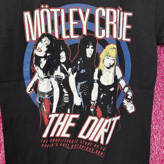 Motley Crue "The Dirt" Black T-Shirt Small