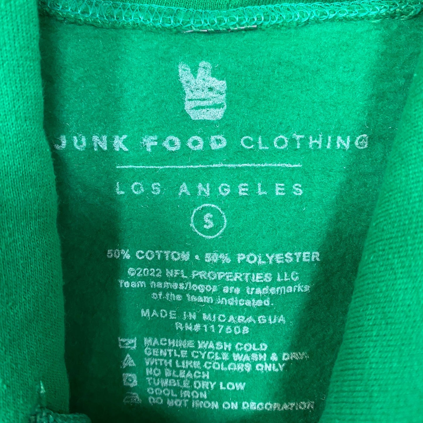 NFL Junk Food Philadelphia Eagles Hoodie size Small