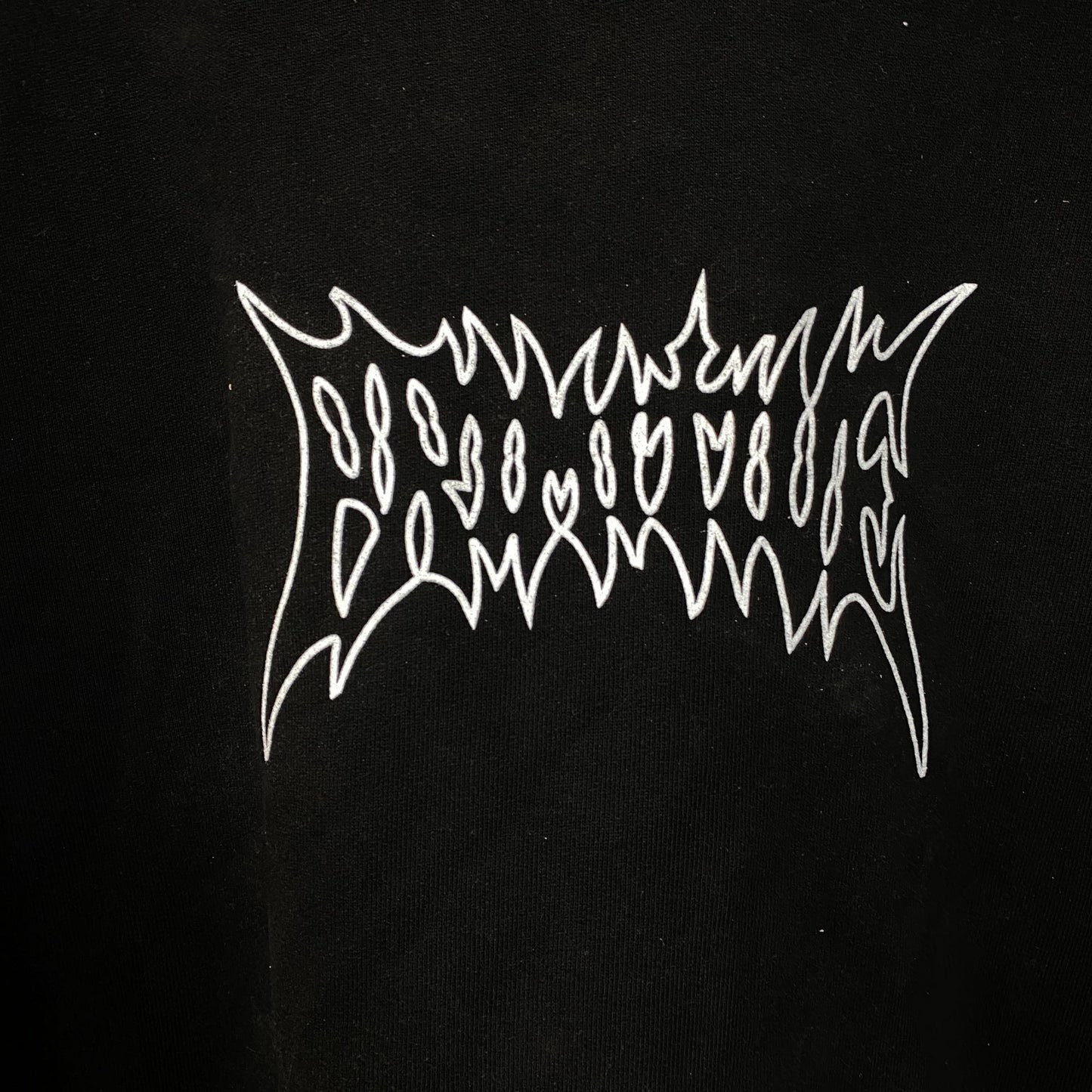 Primitive Threat Metal Graphic Pullover Hoodie Large