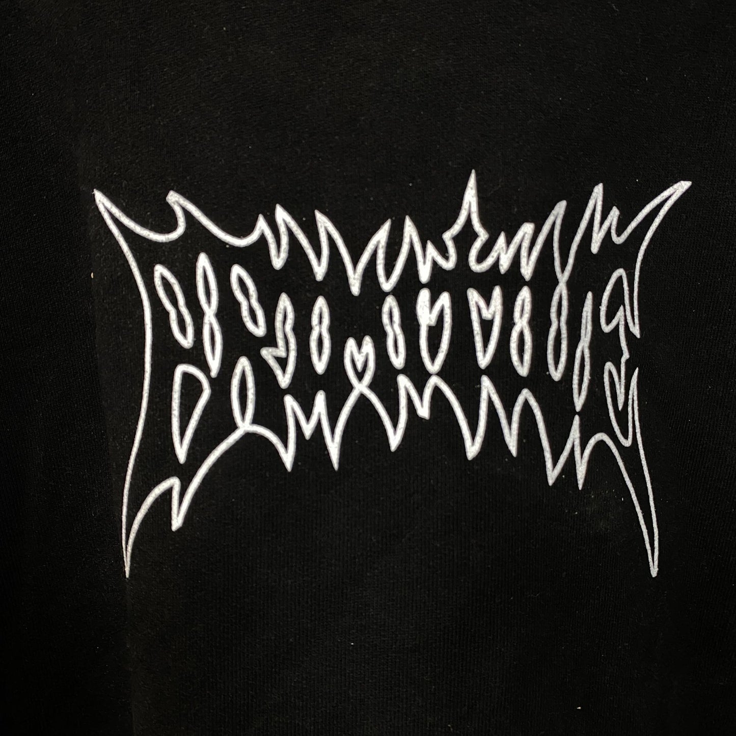Primitive Threat Metal Graphic Pullover Hoodie Large