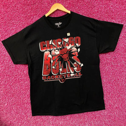 Junk Food Clothing Chicago Bulls Break Through Graphic T-Shirt Large