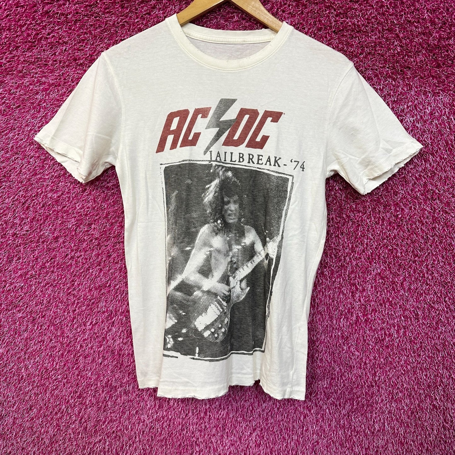 AC/DC Jail Break Angus Young women’s top Med