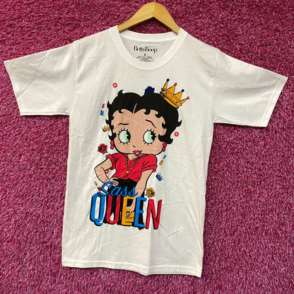 Betty Boop Sass Queen Graphic Design Cute T-Shirt Small