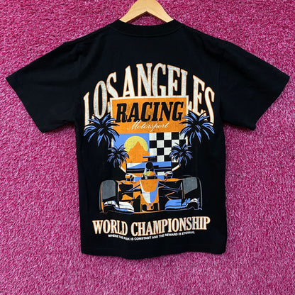 Los Angeles Racing Motorsport Vintage Style T-Shirt Small