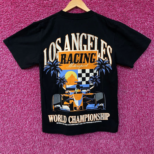 Los Angeles Racing Motorsport Vintage Style T-Shirt Small