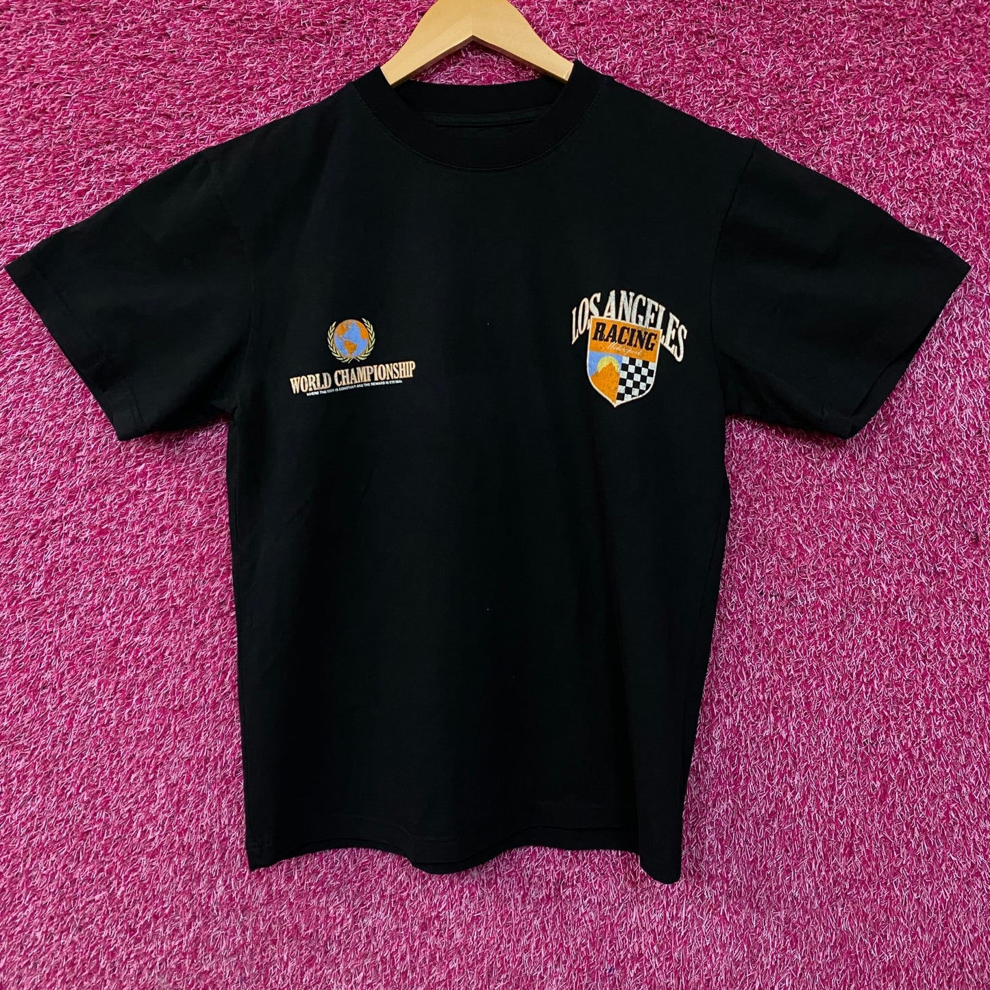Los Angeles Racing Motorsport Vintage Style T-Shirt Small