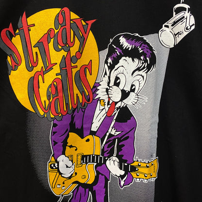 Stray Cats American Rockabilly Band T-Shirt Large