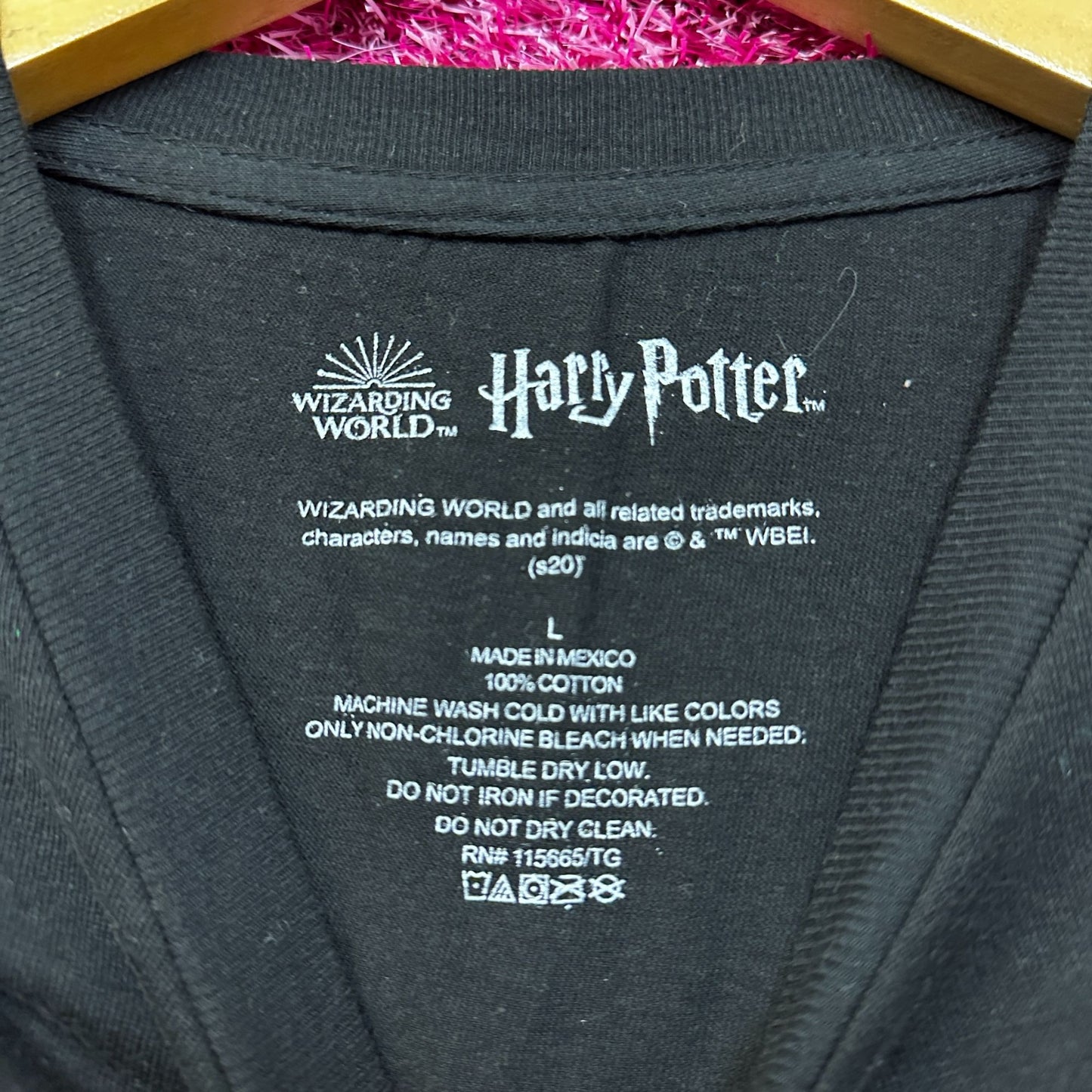 Harry Potter The Dark Arts Expecto Patronum Movie Tee L