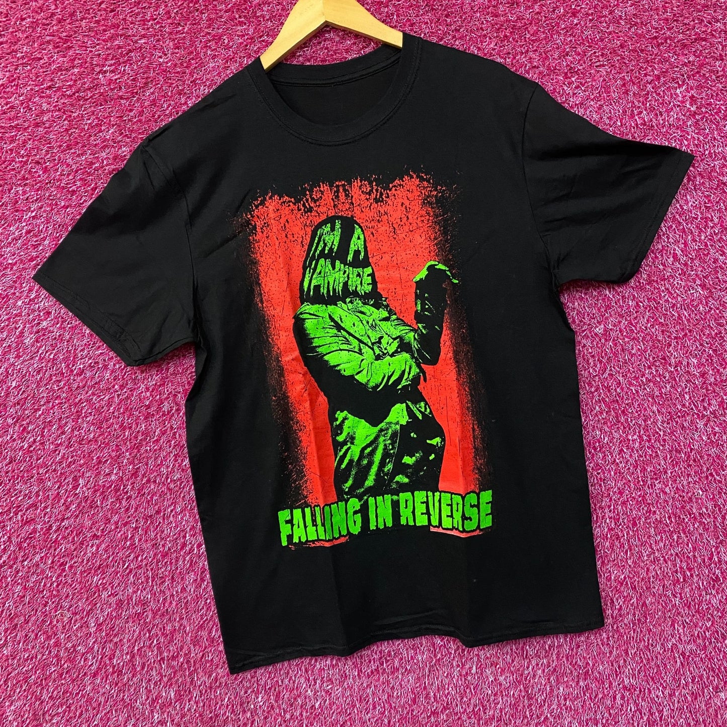 Falling in Reverse The Drug in Me Is You Album I'm Not A Vampire T-Shirt Large