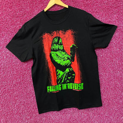 Falling in Reverse The Drug in Me Is You Album I'm Not A Vampire T-Shirt Large