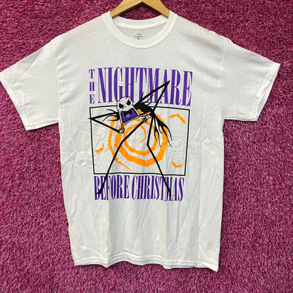 Tim Burton Nightmare Before Christmas Jack Skellington Mad T-Shirt Small
