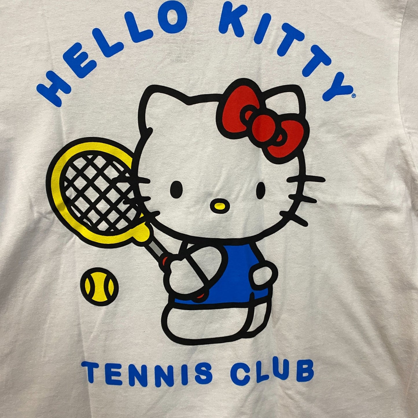 Hello Kitty Tennis Club Sanrio Kawaii Sport Promo Crop Top Medium