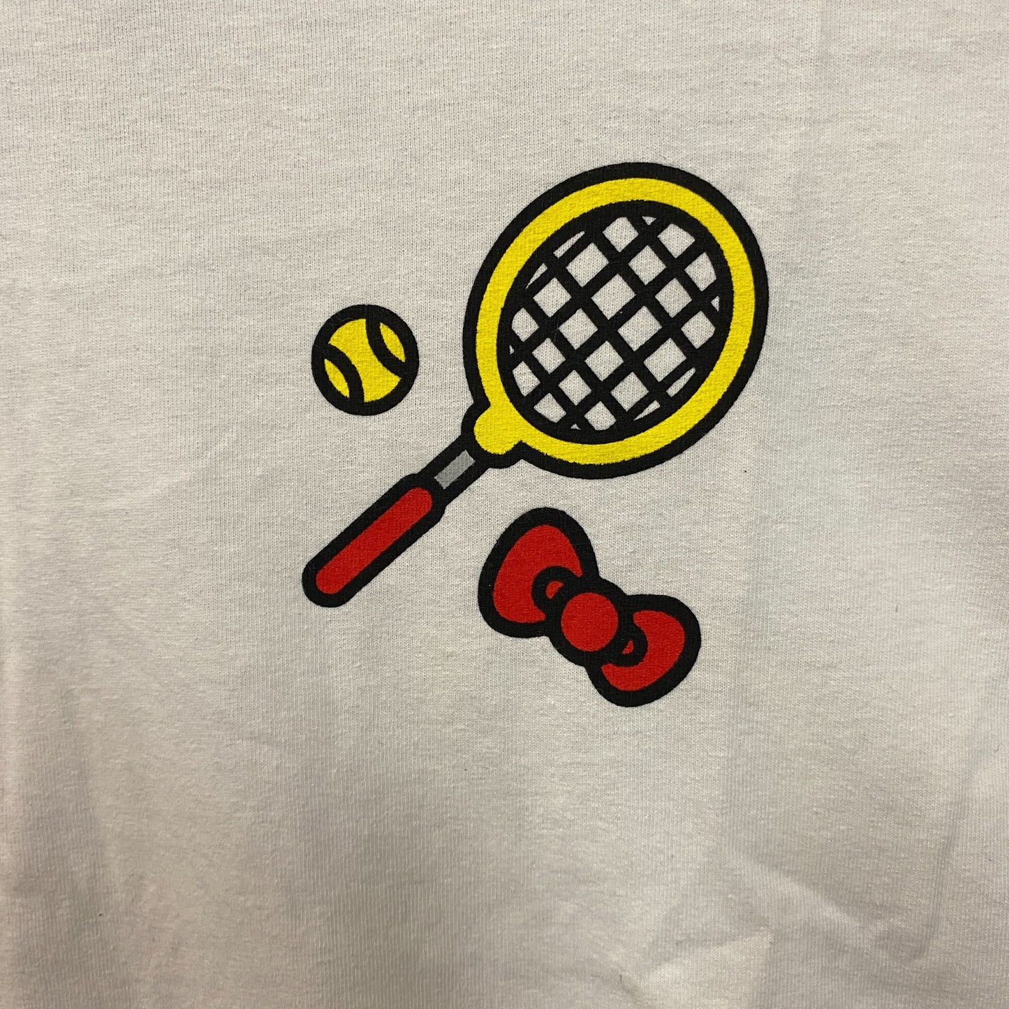 Hello Kitty Tennis Club Sanrio Kawaii Sport Promo Crop Top Medium