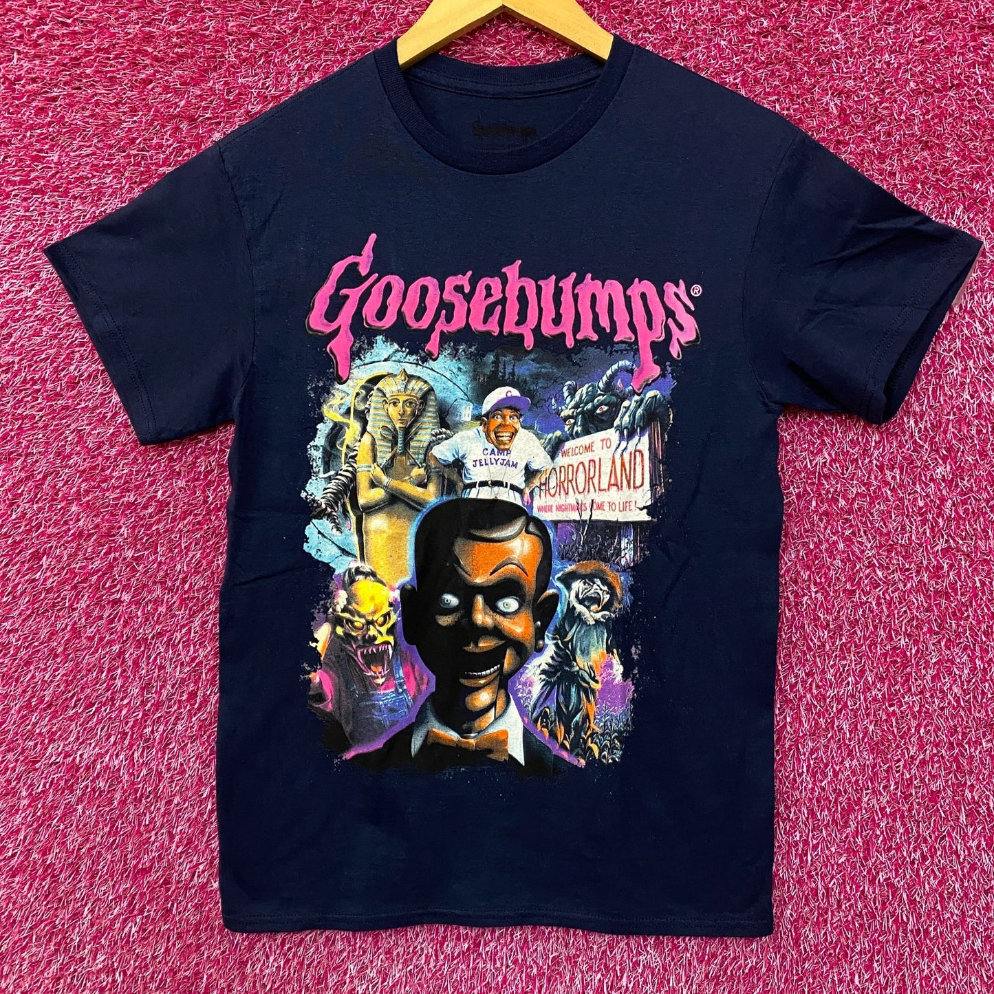 Goosebumps HorrorLand The Best Of horror T-shirt Small