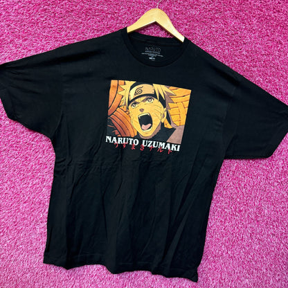 Naruto Uzumaki Screaming T-shirt size 2XL