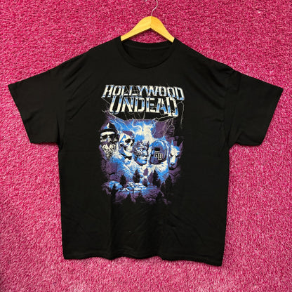Hollywood Undead Mount Crush More Black T-Shirt 2XL