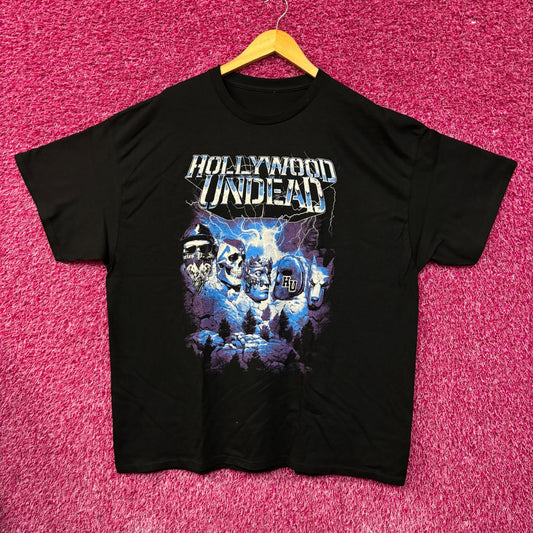 Hollywood Undead Mount Crush More Black T-Shirt 2XL