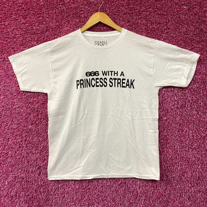 CharliXCX 666 With a Princess Streak Music Tshirt Small