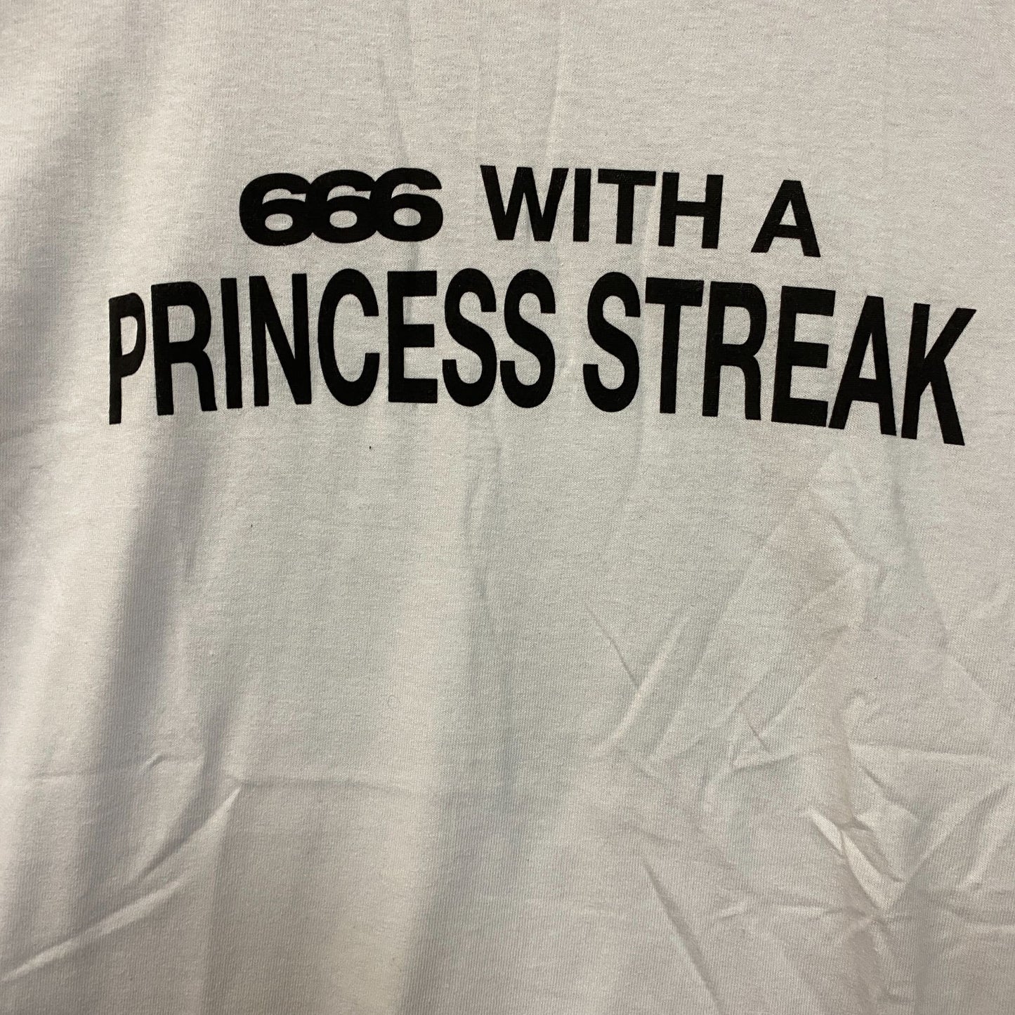 CharliXCX 666 With a Princess Streak Music Tshirt Small