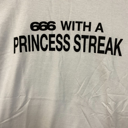 CharliXCX 666 With a Princess Streak Music Tshirt Small