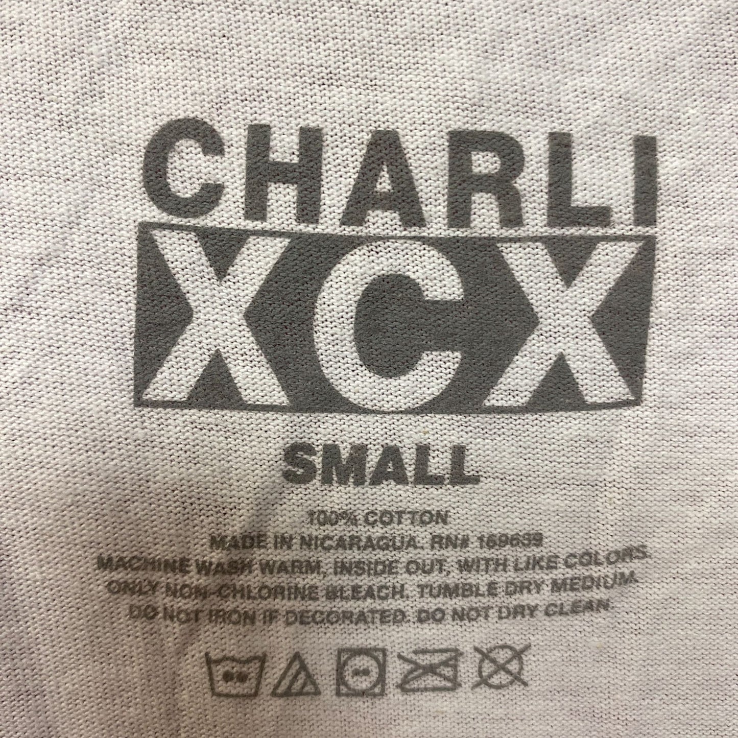 CharliXCX 666 With a Princess Streak Music Tshirt Small