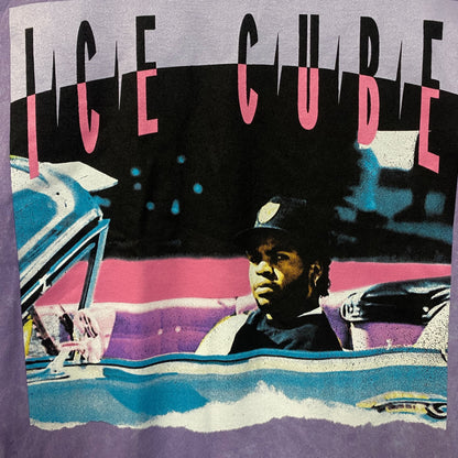 Ice Cube It Was A Good Day Lavender Graphic T-Shirt Large