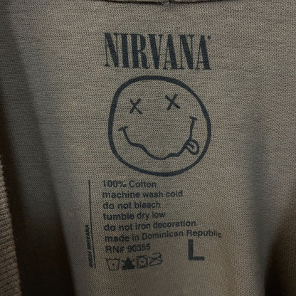 Nirvana In Utero Album Grunge Band T-Shirt Large