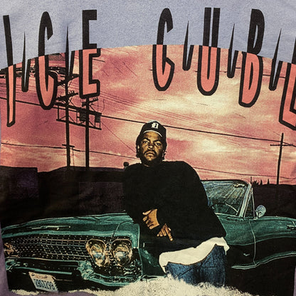 Ice Cube It Was A Good Day Lavender Graphic T-Shirt Medium