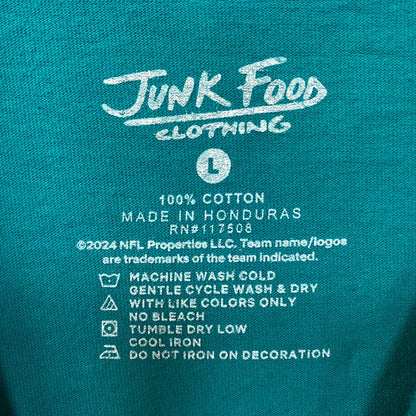 Junk Food Clothing NFL Miami Dolphins Breakthrough Flea Market Tee Large