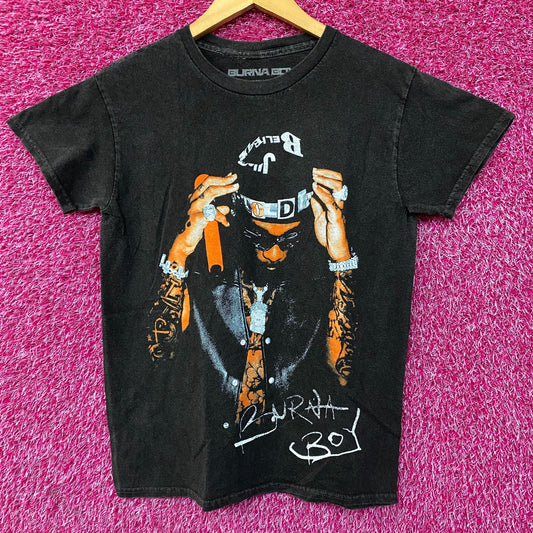 Burna Boy I Told Them Tour Graphic Design T-Shirt Extra Small