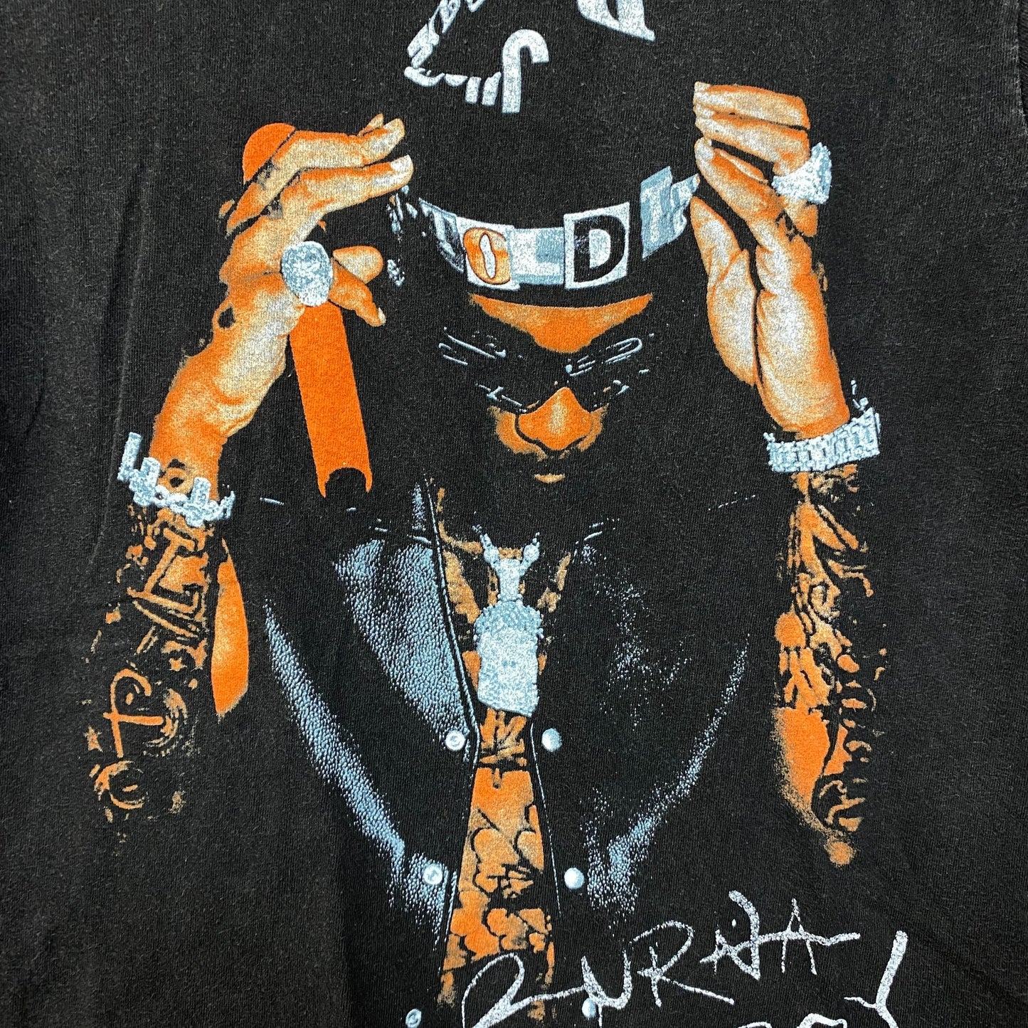 Burna Boy I Told Them Tour Graphic Design T-Shirt Extra Small