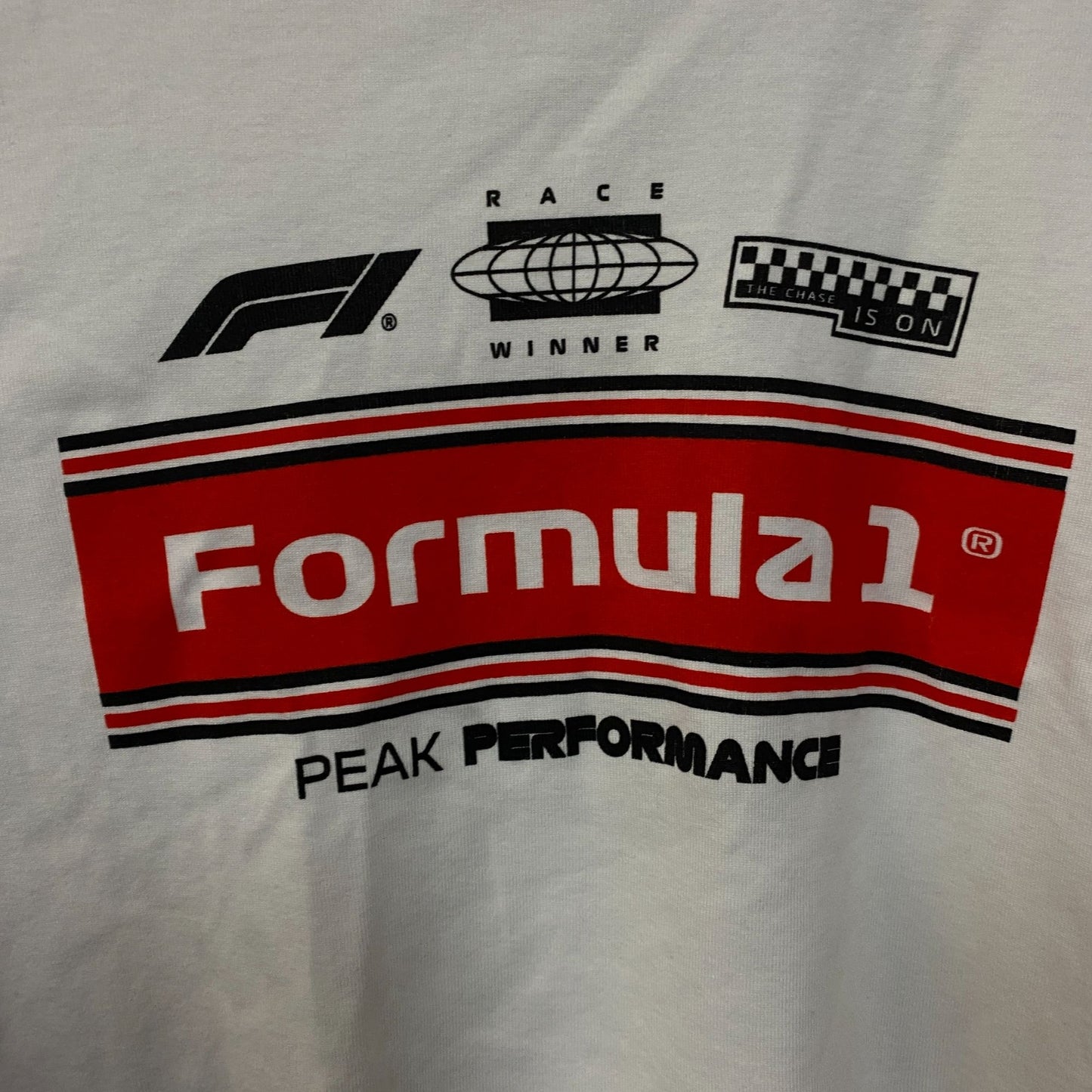 Junk Food Clothing Women's F1 Stripe Ringer Baby Tee XL
