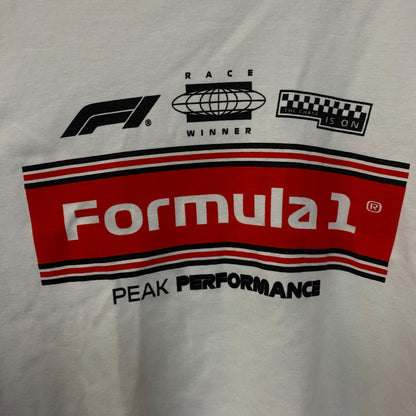 Junk Food Clothing Women's F1 Stripe Ringer Baby Tee XL