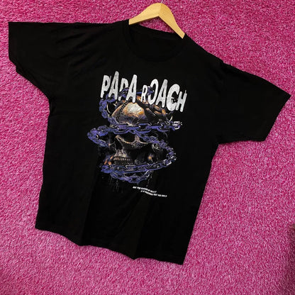 Papa Roach Rock Nu Metal Distressed Tshirt size extra large