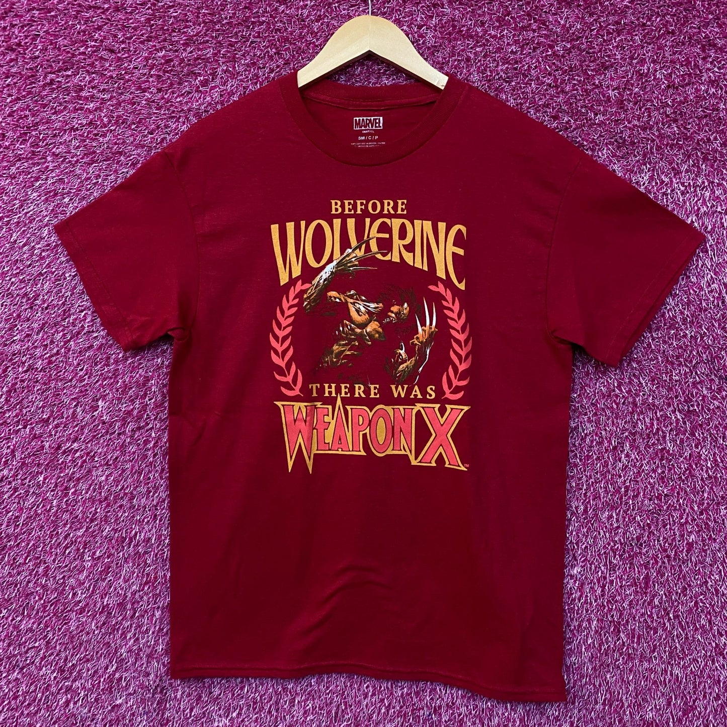 Marvel X-Men Wolverine Weapon X Graphic T-Shirt Small