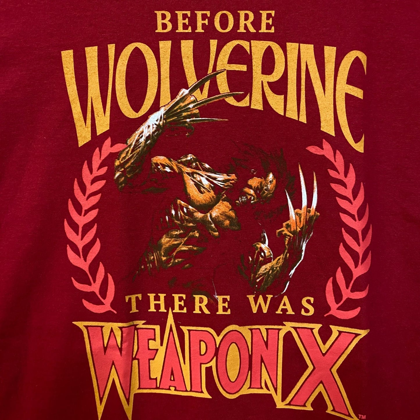 Marvel X-Men Wolverine Weapon X Graphic T-Shirt Small