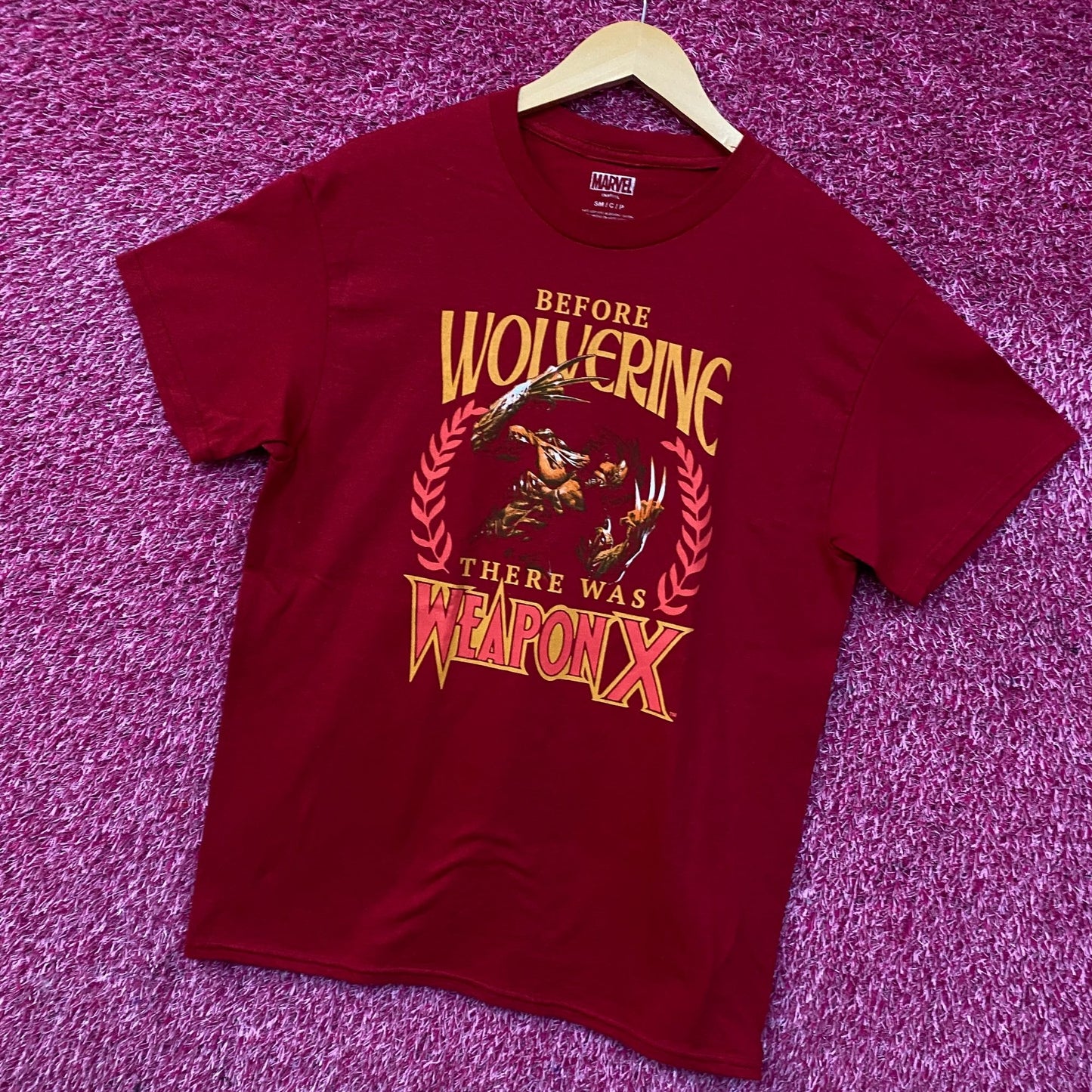 Marvel X-Men Wolverine Weapon X Graphic T-Shirt Small