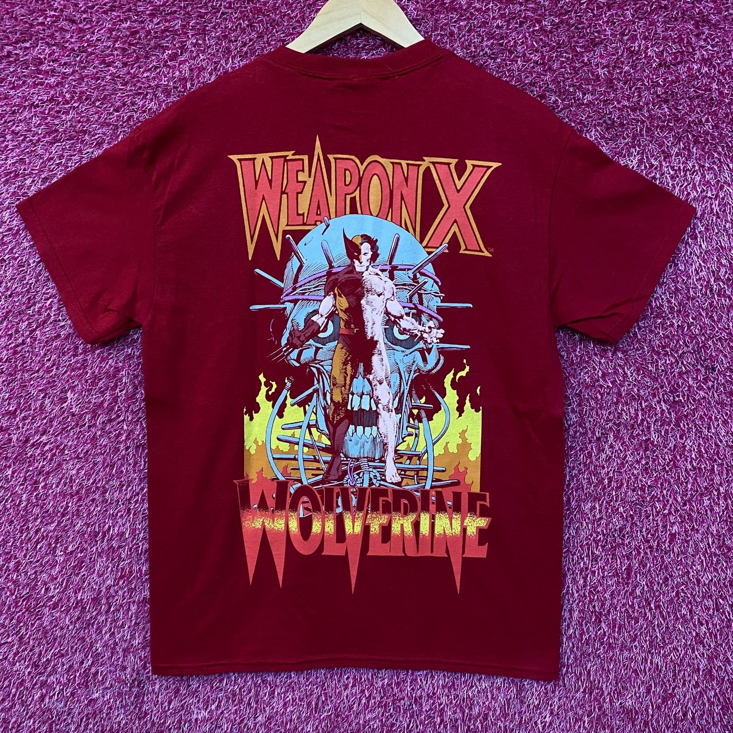Marvel X-Men Wolverine Weapon X Graphic T-Shirt Small