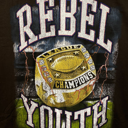 PacSun "Rebel Youth" League Champions Graphic T-Shirt Medium