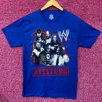 WWE Attitude Era  Graphic Design T-shirt Small