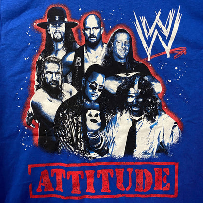 WWE Attitude Era  Graphic Design T-shirt Small